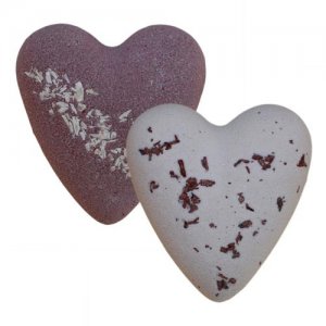 MegaFizz Hearts - After Dark  Chocolate with Coconut Bits...