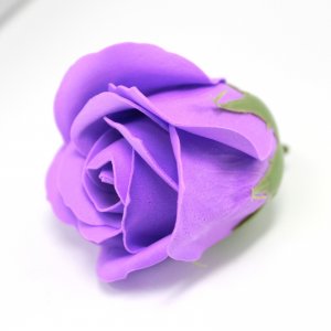 Flower Soap for Craft - Med Rose - Lavender