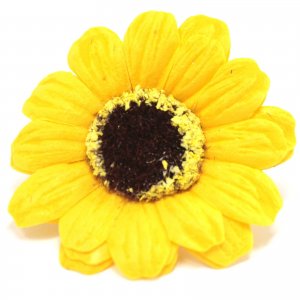 Flower Soap for Craft - Sml Sunflower - Yellow