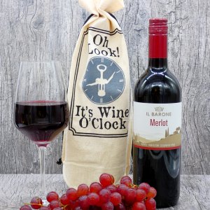 Merlot in Tasche mit Aufschrift "It`s Wine...