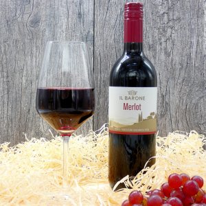 Merlot in Tasche mit Aufschrift "It`s Wine...