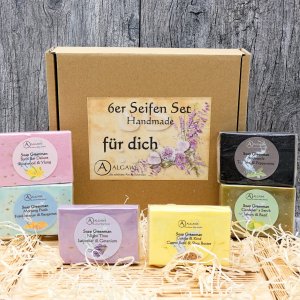 6er Handmade Seife Set "Für Dich"