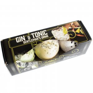 3er-Packung Gin Tonic-Badebomben