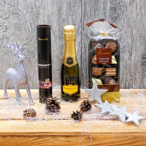 Weihnacht´s Set Prosecco mit Pralinen