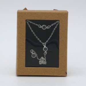 Geschenkbox Kette Zarte Halskette MULTI GOLDEN